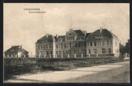 AK Langensalza, Am Garnisonlazarett  - Bad Langensalza