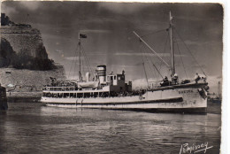 Belle-Ile-en-Mer Départ Du "Guédel" Bac Bateau - Belle Ile En Mer