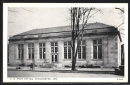 AK Winchester, IN, United States Post Office  - Autres & Non Classés