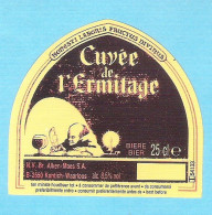 BIERETIKET - CUVEE DE L'ERMITAGE   -  25 CL (BE 958) - Bier