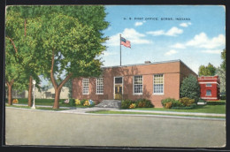 AK Berne, IN, United States Post Office  - Autres & Non Classés