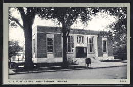AK Knightstown, IN, United States Post Office  - Autres & Non Classés