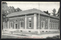 AK Greenfield, IN, New United States Post Office  - Altri & Non Classificati
