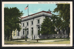 AK Columbus, IN, Federal Building And Post Office  - Altri & Non Classificati