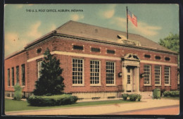 AK Auburn, IN, The United States Post Office  - Altri & Non Classificati