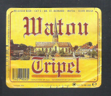 BIERETIKET -  WATOU  TRIPEL  -  33 CL  (BE 959) - Bière