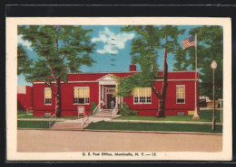 AK Monticello, NY, United States Post Office  - Altri & Non Classificati