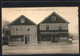 AK Averill Park, NY, United States Post Office And Park Pharmacy  - Autres & Non Classés