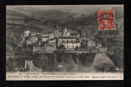 CPA - 42 - Mont-Pilat - Sainte-Croix-en-Jarez - Vue Générale Du Village - Circulée En 1912 - Mont Pilat