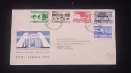 C) 1968. NETHERLANDS. FDC. SENT TO GREAT BRITAIN. MULTIPLE BRIDGE STAMPS. XF - Autres & Non Classés
