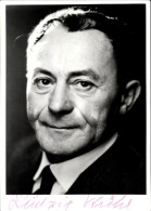 CPA Schauspieler Ludwig Wühr, Portrait, Autogramm - Acteurs