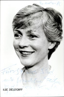 CPA Schauspielerin Ilse Zielstorff, Portrait, Autogramm - Actors