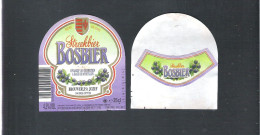 BROUWERIJ  ST. JOZEF - BREE - OPITTER -  STREEKBIER BOSBIER OP BASIS VAN BOSBESSEN -  25 CL  -  BIERETIKET  (BE 969) - Beer