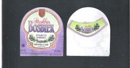 BROUWERIJ  ST. JOZEF - BREE - OPITTER -  STREEKBIER BOSBIER OP BASIS VAN BOSBESSEN -  25 CL  -  BIERETIKET  (BE 970) - Beer