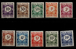 Réunion YT Taxe 26-35 Neuf Sans Charnière XX MNH - Strafport