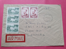 Finlande - Enveloppe De Pori Pour Le Cambodge En 1962 - Réf 3583 - Brieven En Documenten