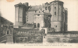 SAUMUR : LE CHATEAU FACADE SUD - Saumur