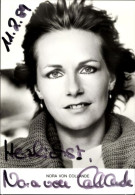 CPA Schauspielerin Nora Von Collande, Portrait, Autogramm - Actors