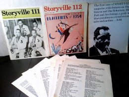 Konvolut: 3 Magazine / Hefte Storyville - Und 15 Hefte Index Compiled By Howard Rye. - Música