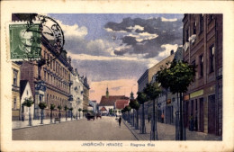 CPA Jindřichův Hradec Neuhaus Südböhmen, Riegrova Trida - Tchéquie