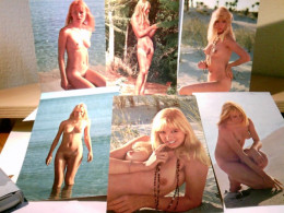 Kunst. Erotik. 6 X Alte Ansichtskarte / Postkarte Farbig, Ungel. U. Gel. Ca 80ger Jahre. Sexy Aufnahmen, Badem - Zonder Classificatie