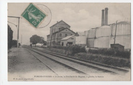 AJC - Forges D'Aunis - A Droite, La Distillerie Du Magnan, A Gauche La Station - Other & Unclassified