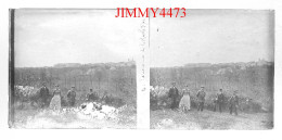 Panorama De La Roche-sur-Yon - Plaque De Verre Stéréo En Positif - Taille 59 X 129 Mlls - Glass Slides