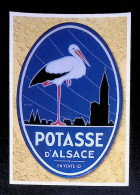 Cp, Publicité, Potasse D'Alsace, Plaque émaillée 1940 Par Hansi, Vierge, Centenaire Editions, Réclame - Publicité