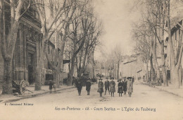 Aix -en Provence - Cours Sextius - L'église Du Faubourg - Aix En Provence