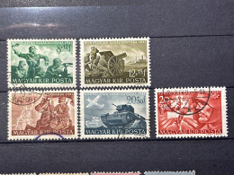 1941 Hungary MH+used - Unused Stamps