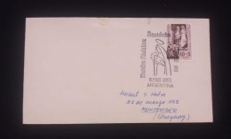 C) 1969. ARGENTINA.  ENVELOPE SENT TO URUGUAY. CHRISTMAS STAMP. XF - Argentine