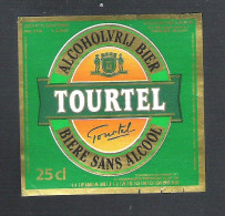 BIERETIKET - TOURTEL - ALCOHOLVRIJ BIER   -  25 CL (BE 993) - Beer