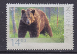 Norway 2008 Mi. 1638, 14.00 Kr Wildlebende Tiere Braunbär Brown Bear - Oblitérés