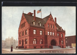 AK Rock Island, IL, Post Office  - Autres & Non Classés