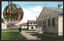 AK Camp Grant, IL, U. S. Post Office  - Altri & Non Classificati