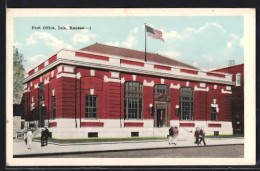 AK Iola, KS, United States Post Office  - Altri & Non Classificati