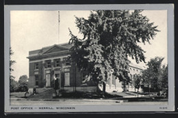 AK Merrill, WI, United States Post Office  - Autres & Non Classés