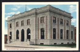 AK Marinette, WI, United States Post Office  - Autres & Non Classés