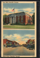AK Rossville, GA, United States Post Office  - Autres & Non Classés