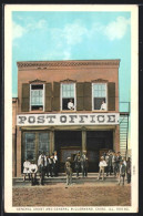 AK Cairo, IL, General Grant And General McClernand, United States Post Office  - Altri & Non Classificati