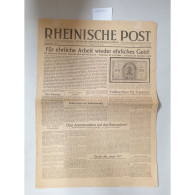 Rheinische Post : Zeitschrift Für Christliche Kultur Und Politik, 19. Juni 1948: Währungsreform / Knolly-Bra - Autres & Non Classés