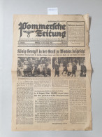 Pommersche Zeitung, 4. Jahrgang, Nr. 212 : 29. Januar 1936 : König Georg V. In Der Gruft Zu Windsor Beigesetz - Autres & Non Classés