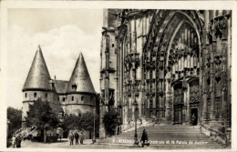 CPA Beauvais Oise, Kathedrale, Palais De Justice - Autres & Non Classés