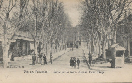 Aix -en Provence - Sortie De La Gare - Avenue Victor Hugo - Aix En Provence