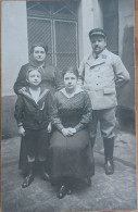 FACTEUR  TRÉSOR ET POSTES UNIFORME CARTE PHOTO - Postal Services