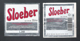 BROUWERIJ ROMAN - OUDENAARDE  - SLOEBER      - 33  CL  -  BIERETIKET  (BE 1017) - Beer