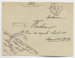 LETTRE FM VAG ETAPES 29.8.1935 MAROC + REGIMENT TIRAILLEURS SENEGALAIS - Poste Ferroviaire
