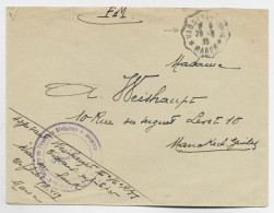 LETTRE FM VAG ETAPES 29.8.1935 MAROC + REGIMENT TIRAILLEURS SENEGALAIS - Bahnpost