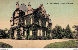 03 DOMPIERRE CHATEAU DE LA MOTTE CARTE AVEC EFFET GAUFFRE - Autres & Non Classés