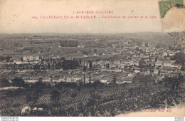 12 VILLEFRANCHE DE ROUERGUE VUE GENERALE DU QUARTIER DE LA GARE - Villefranche De Rouergue